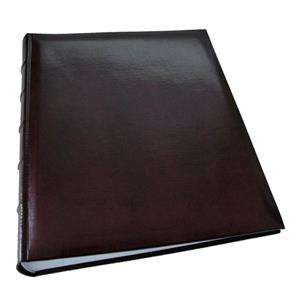 Walther Classic Large Burgundy Traditional Photo Album - 60 Sides