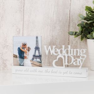 Celebrations Photo Frames | 4x4 Inch Photo Size Wedding Day