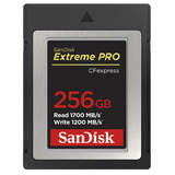 SanDisk 256GB CF Express PRO Type B Memory Card | Read 1700MB/S | Writes 1200MB/S