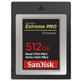 SanDisk 512GB CF Express PRO Type B Memory Card | Read 1700MB/S | Writes 1400MB/S