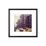 New York Square Black Photo Frame - 4x4 inch
