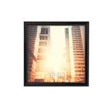 New York Square Black Photo Frame - 10x10 inch