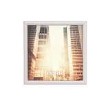 New York Square White Photo Frame - 10x10 inch