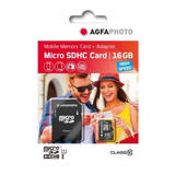 AgfaPhoto Micro SDHC UHS-1 16GB Memory Card with Adapter