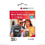 AgfaPhoto Micro SDHC UHS-1 32GB Memory Card with Adapter