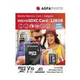 AgfaPhoto Micro SDXC UHS-1 128GB Memory Card with Adapter
