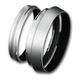 Fujifilm LH-X100 Lens Hood and Adapter Ring for X100 Series | Silver