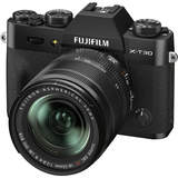 Fujifilm X-T30 II Black Camera With XF 18-55mm Lens