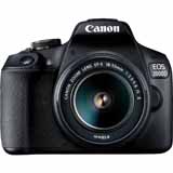Canon EOS 2000D Camera with 18-55mm IS II Lens