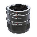 Dorr Extension Tube Set 12/20/36mm Sony A Mount Fit