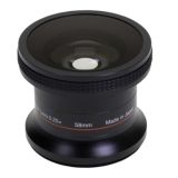 Dorr 0.25x 58mm Fisheye Conversion Lens Inc 67mm and 77mm Adapter Rings