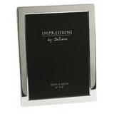 Silver Plated 8x6 inch Photo Frame - Hangs and Stands