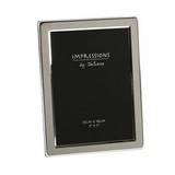 Silver Plated 7x5 inch Photo Frame - Hangs and Stands