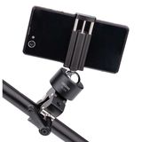Dorr Smartphone Holder Kit with Holder, Ball Head and Clamp 2kg Max Load, Aluminium