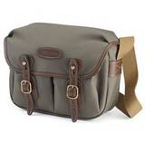 Billingham Hadley Small Shoulder Bag - Sage FibreNyte Chocolate Leather