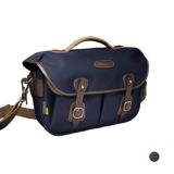 Billingham Hadley Pro 2020 Camera Bag Navy Canvas and Chocolate Leather