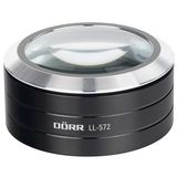 Dorr Professional LED 5X Magnifier Lupe | Aluminium | High-Quality Glass | LL-572
