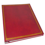 Dorr Classic Self Adhesive Refillable Burgundy Photo Album - 40 Sides Overall Size 13.25x10.5inch