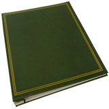 Dorr Classic Self Adhesive Refillable Green Photo Album - 40 Sides Overall Size 13.25x10.5inch