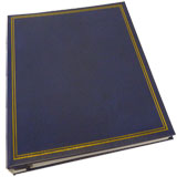 Dorr Classic Self Adhesive Refillable Blue Photo Album - 40 Sides Overall Size 13.25x10.5inch