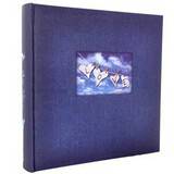 Love Traditional Bookbound Album | Blue | 100 White Sides | 12 x 11.5 Inch