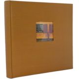 Window Brown Traditional Photo Album - 100 Sides Overall Size 12x11.5