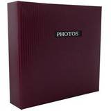 Elegance Red Traditional Photo Album - 60 Sides Overall Size 9.75