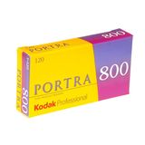 Kodak Professional Portra 800 ISO 120 Colour Negative Roll Film - 5 Pack