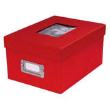 Dorr Photo Storage Box | 700 6x4 Photos | Red