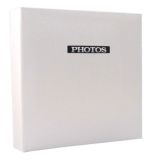 Elegance White Traditional Photo Album - 50 Sides Overall Size 12.5x11.5