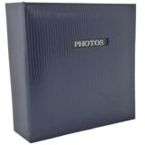 Elegance Blue Traditional Photo Album - 50 Sides Overall Size 12.5x11.5