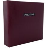 Elegance Red Traditional Photo Album - 50 Sides Overall Size 12.5x11.5