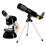 National Geographic Telescope/Microscope Set With Smartphone Holder
