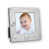 Cornice Baby Silver Plated 3.25x3.25 Photo Frame - Balloon