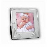 Cornice Baby Silver Plated 3.5x3.5 Photo Frame - Boat
