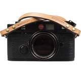 Bronkey Berlin #103 leather neck camera strap - Tanned