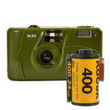 Kodak M35 Olive Green Camera & Film Bundle