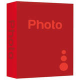 Zep Basic Slip-In Photo Album for 300 6.5x4.5 Photos - Red