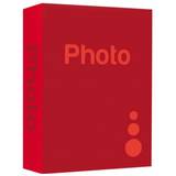 Zep Basic Slip-In Photo Album for 200 7.5x5 Photos - Red