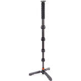 Ex-Demo 3 Legged Thing Alan 2.0 Carbon Fibre Monopod with DocZ2 Foot Stabilizer Kit - Darkness