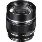 Ex-Demo Olympus 75mm f1.8 ED M.ZUIKO Black Micro Four Thirds Lens