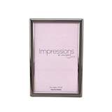 Impressions Thin Profile Pewter Finish Frames 6x4 Inch