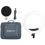 Nanlite Halo 14 Dimmable Adjustable Bicolour 14in LED Ring Light