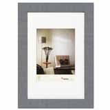Walther Home Wooden Picture Frame - 6x4 inch - (Insert 4x2.75 inch) Grey