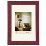 Walther Home Wooden Picture Frame - 6x4 inch - (Insert 4x2.75 inch) Bordeaux