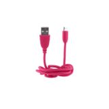 Urbanz Braided Cord 1M Micro USB Cable - Pink