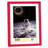 ZEP Basic Collection Photo Frame with 9x14mm Profile, Lots of Colours and Sizes Red 13x18 cm
