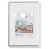 Walther New Lifestyle Photo Frame Silver 8x6 inch - (Insert 6x4 inch)