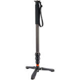 3 Legged Thing Lance Monopod Kit with DocZ2 Foot Stabiliser | Darkness | Carbon Fibre