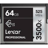 Lexar 64GB CFast 2.0 Professional 3500x Memory Card